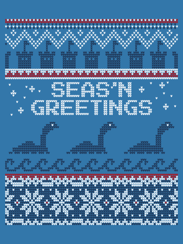 Seas 'N Greetings with Nessie // Ugly Christmas Cryptids