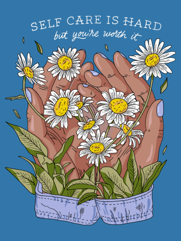 Self Love is Hard (POC Hands Option)