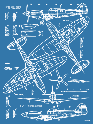 Spitfire Concept Blueprints