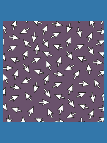 Vintage Computer Arrows (PURPLE)