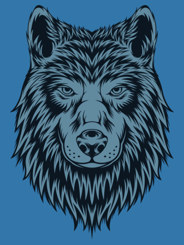 Vintage Wolf