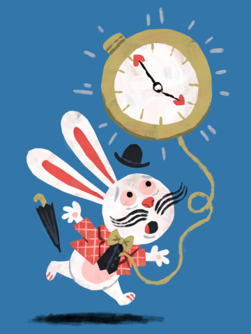 White Rabbit - Alice in Wonderland