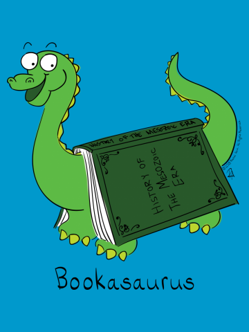 Bookasaurus - The Literate Dinosaur