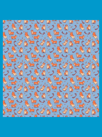 Corgies But Dog Lovers Pattern