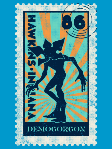 Demogorgon Postal Stamp