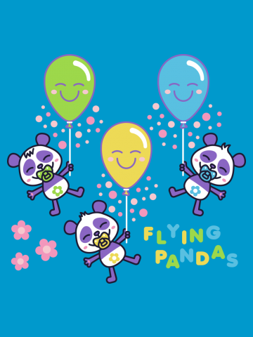 Flying Pandas