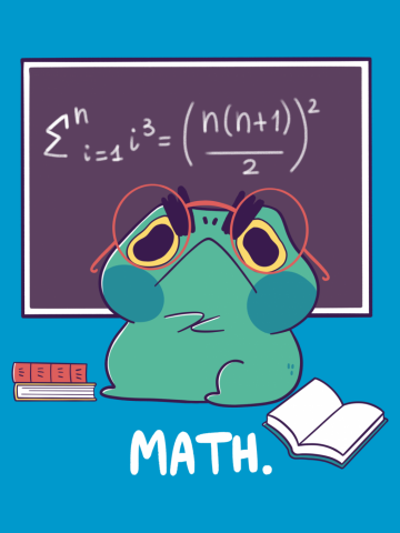 Frog Hates Math