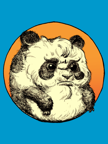 Grumpy Panda