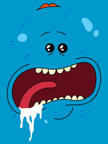 Mr Meeseeks Scared 