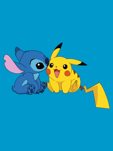 Pikachu & Stitch 