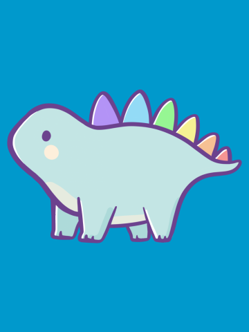 Rainbow Dino