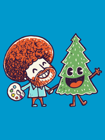 Ross and Happy Tree