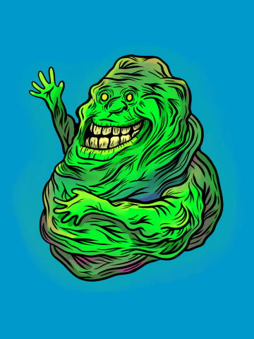 Slimy Ghost!