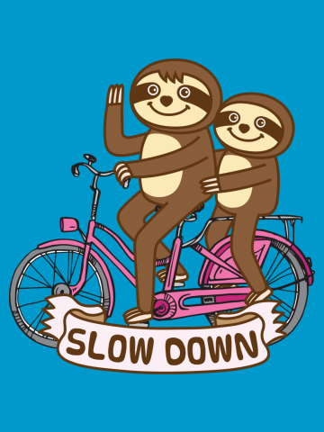 Sloths Slow Down