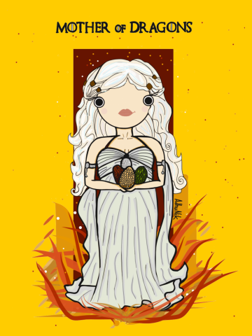AdhuNik Daenerys Game of Thrones