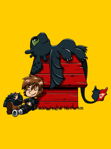 Dragon Peanuts parody