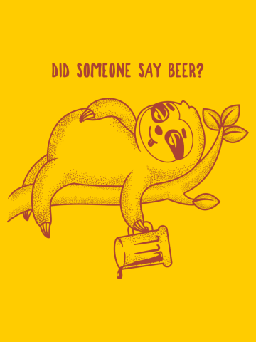 Drunk Sloth