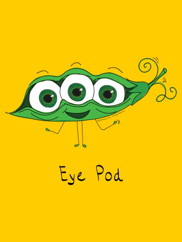 Eye Pod - Eyeball Pea Pod