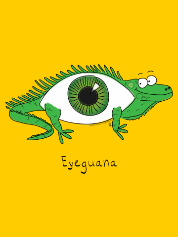 Eyeguana - Eye Iguana Reptile
