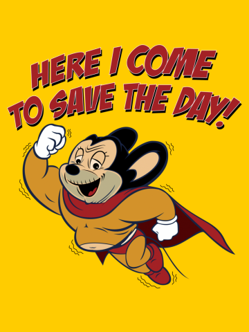 HERE I COME TO SAVE THE DAY !