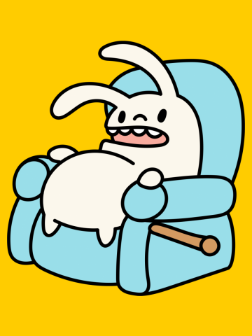 Lazy Bunny