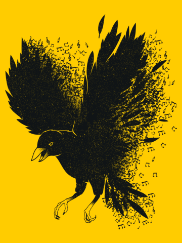 Melting Crow Musical Notes