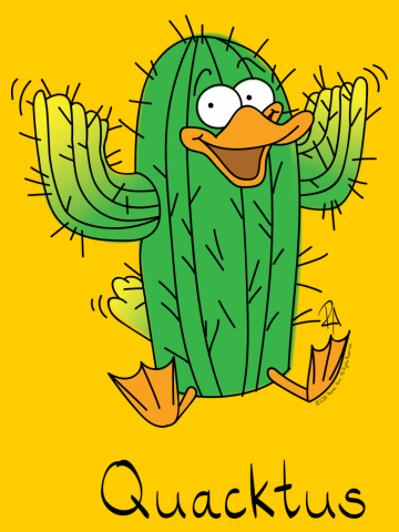 Quacktus - Duck Cactus