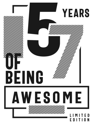 57 Years Of Being Awesome 57th Birthday