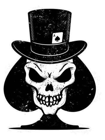 Ace of spades skull