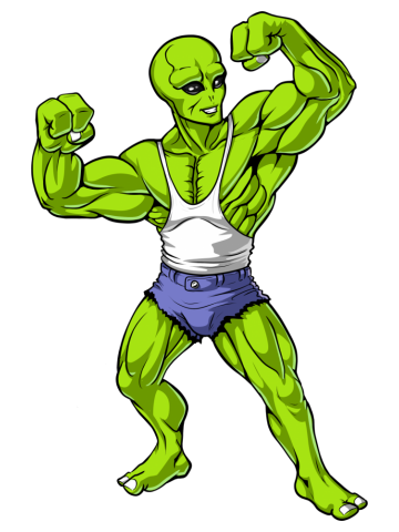 Alien Bodybuilder
