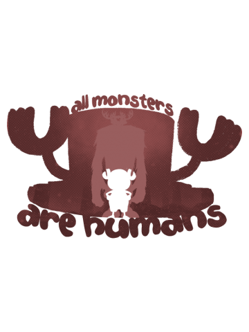 All monsters are humans