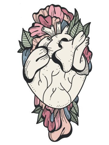 Anatomically incorrect heart