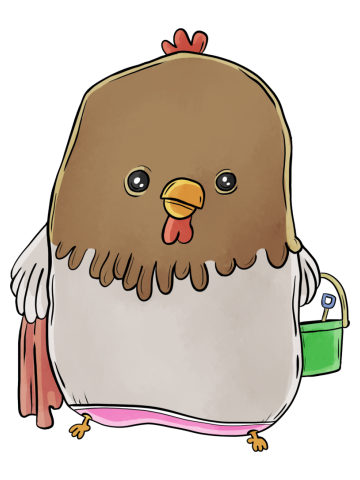 Animals in Speedos - Rooster