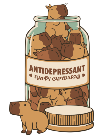 Antidepressant Capybara