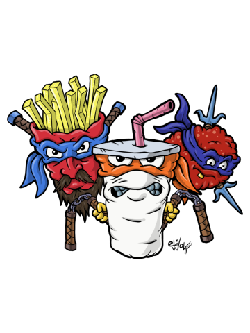 Aqua teen mutant ninjas