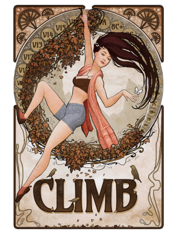 Art Nouveau Climber