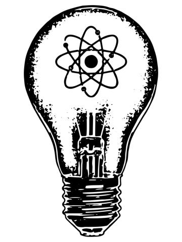 Atom Science Idea 