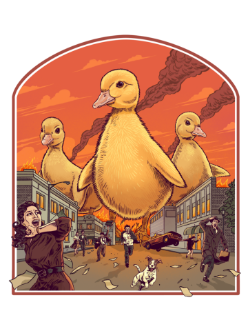 Attack of the giant chicks