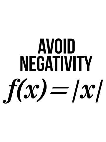 Avoid Negativity Math Equation Shirt Funny Math Teacher Gift