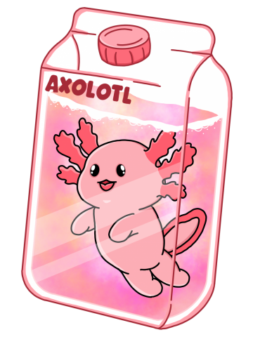 Axolotl Juice Box