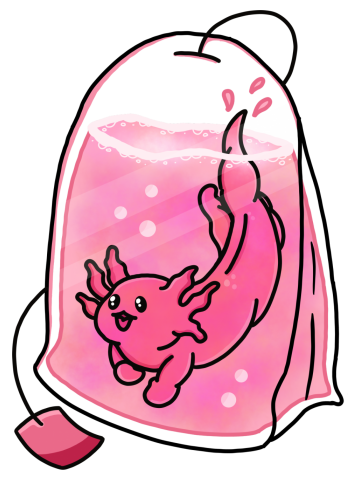 Axolotl Teabag
