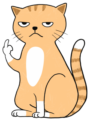 Bad Kitty-colored