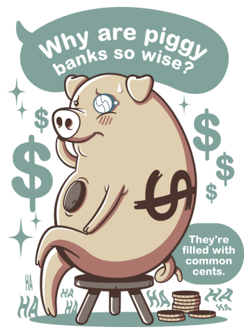 Bank Pig - Joke -Piada