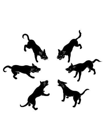 Barking Contest - Black