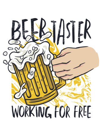 Beer Taster Working for Free