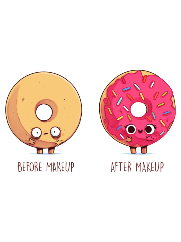 Before and After Makeup