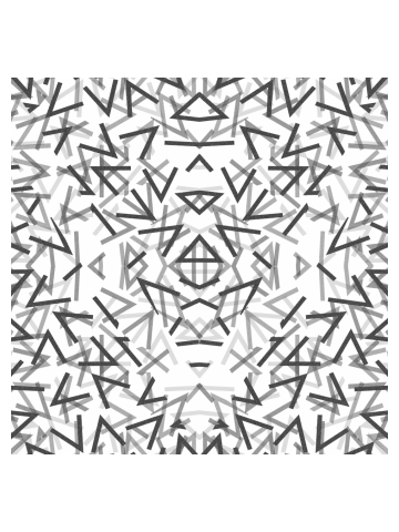 Black Thorns Pattern