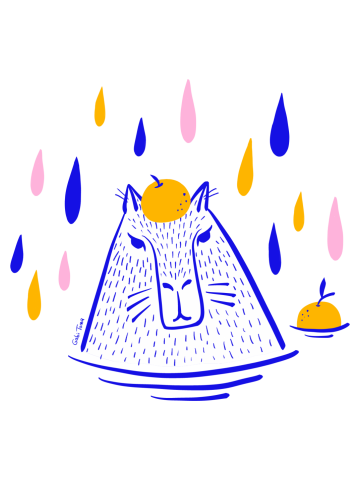 Blue Capybara