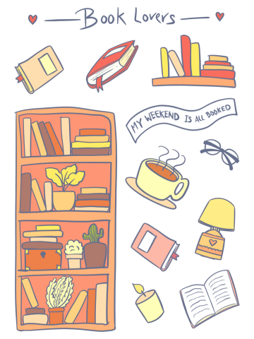 Book Lovers ( Pink )