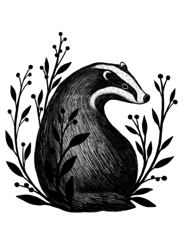 Botanical Badger